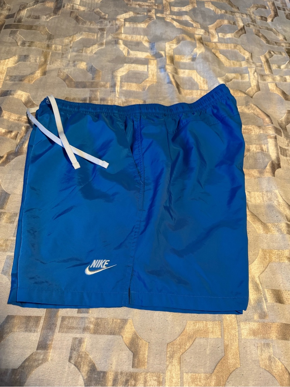 Nike Men’s Royal Blue Athletic Drawstring Shorts